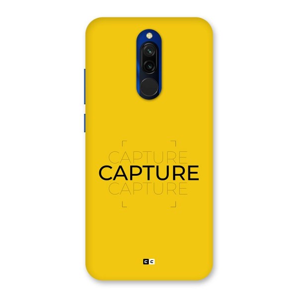 Instant Capture Back Case for Redmi 8