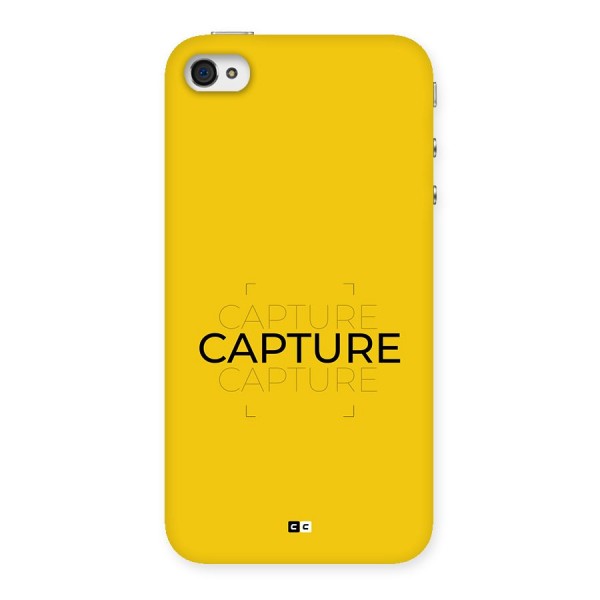 Instant Capture Back Case for iPhone 4 4s