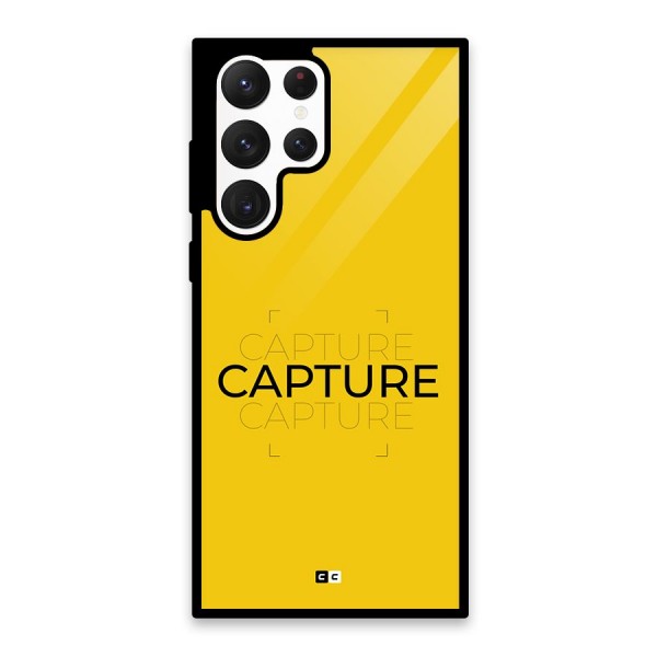 Instant Capture Glass Back Case for Galaxy S22 Ultra 5G