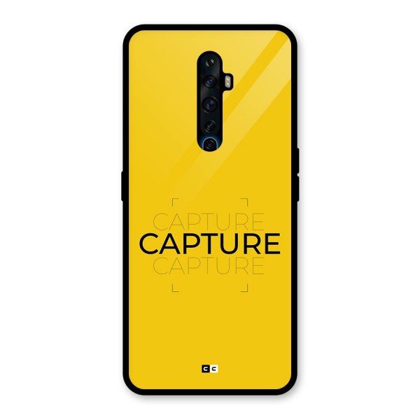 Instant Capture Glass Back Case for Oppo Reno2 F