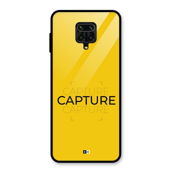 Instant Capture Glass Back Case for Redmi Note 9 Pro Max