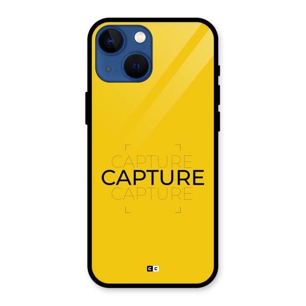 Instant Capture Glass Back Case for iPhone 13 Mini