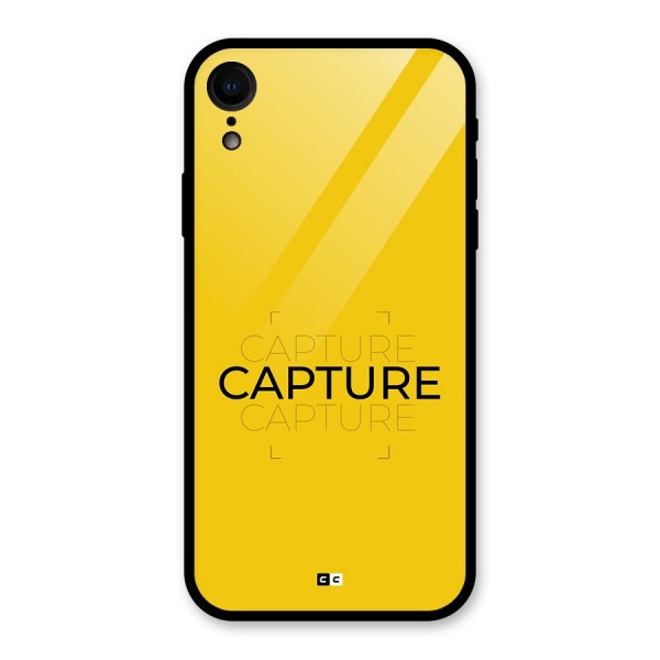 Instant Capture Glass Back Case for iPhone XR