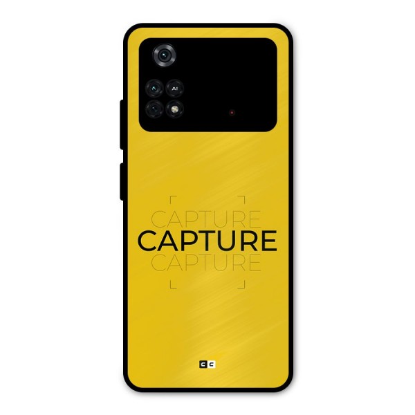 Instant Capture Metal Back Case for Poco M4 Pro 4G