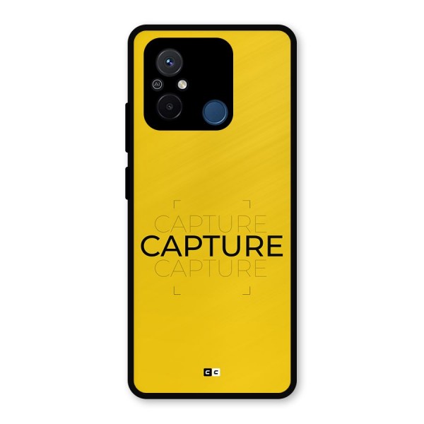 Instant Capture Metal Back Case for Redmi 12C