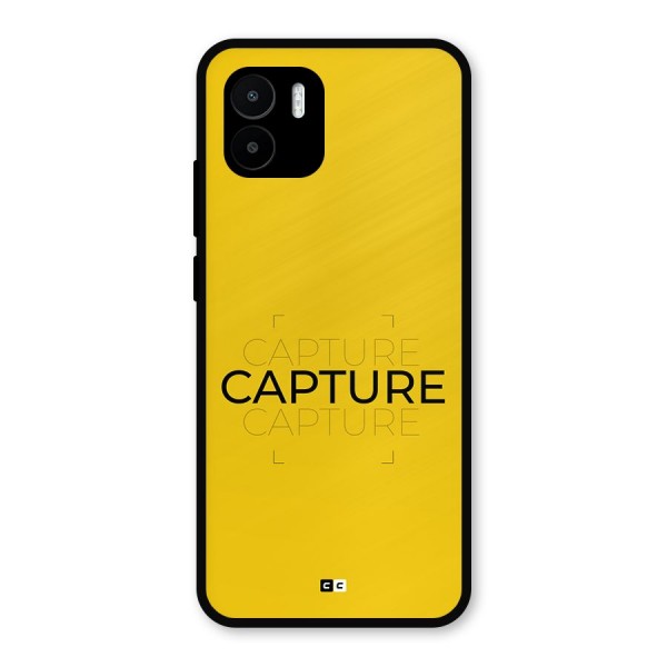 Instant Capture Metal Back Case for Redmi A1