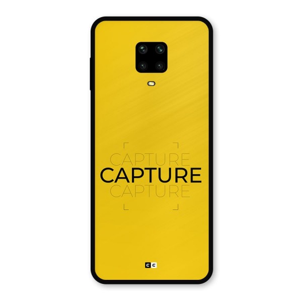 Instant Capture Metal Back Case for Redmi Note 9 Pro Max