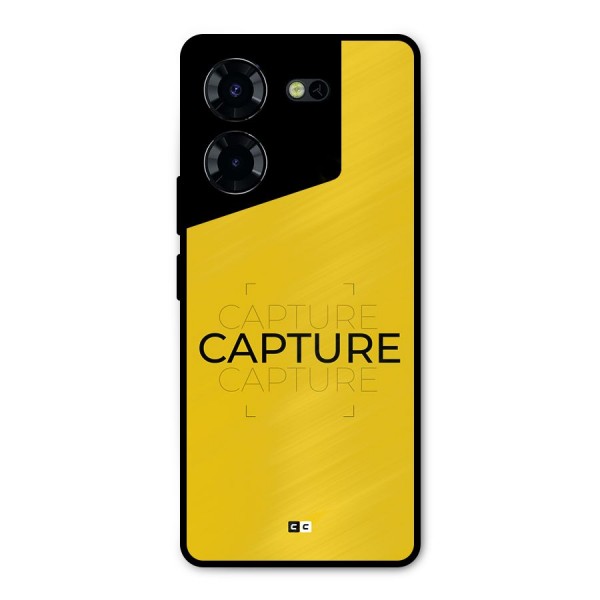 Instant Capture Metal Back Case for Tecno Pova 5 Pro 5G