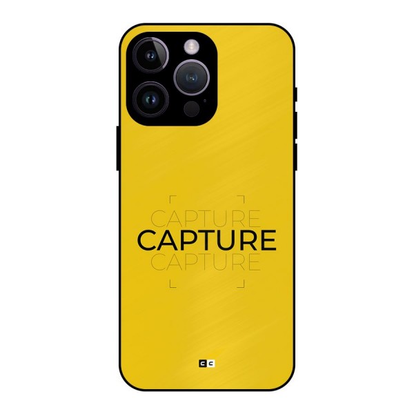 Instant Capture Metal Back Case for iPhone 14 Pro Max