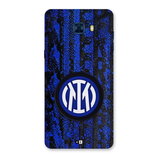 Inter Milan Texture Back Case for Galaxy C7 Pro