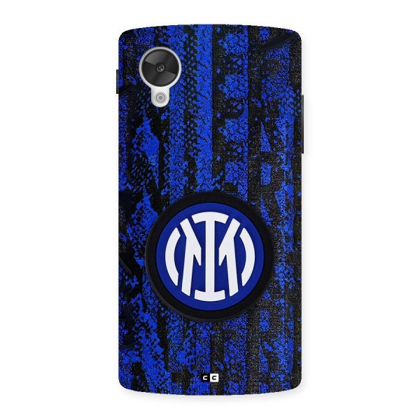 Inter Milan Texture Back Case for Google Nexus 5