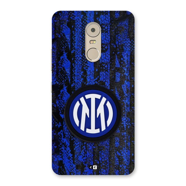 Inter Milan Texture Back Case for Lenovo K6 Note