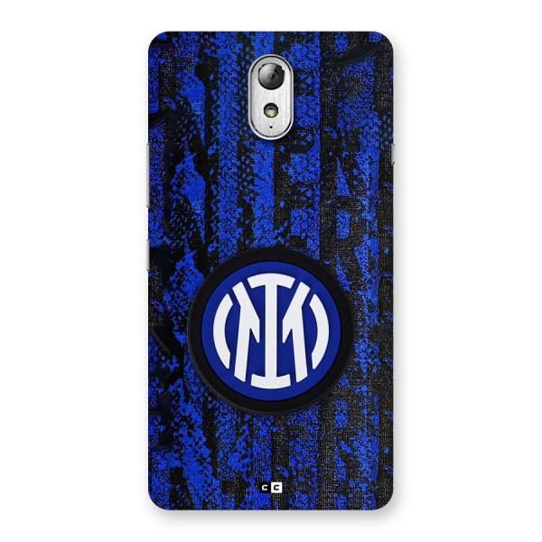 Inter Milan Texture Back Case for Lenovo Vibe P1M