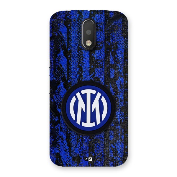 Inter Milan Texture Back Case for Moto G4 Plus