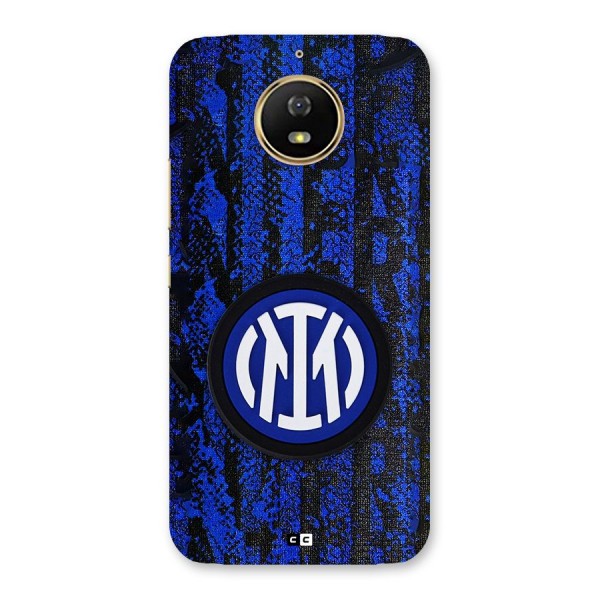 Inter Milan Texture Back Case for Moto G5s