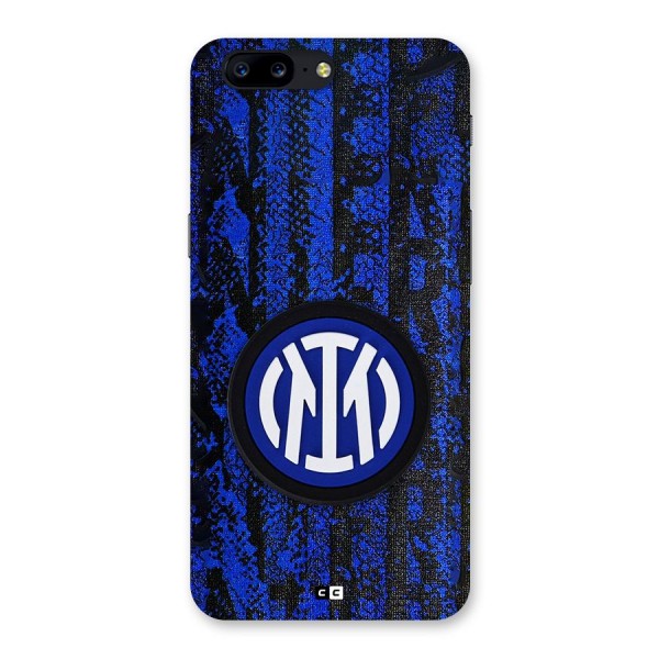 Inter Milan Texture Back Case for OnePlus 5