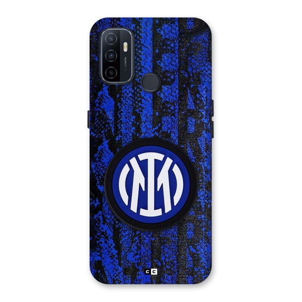 Inter Milan Texture Back Case for Oppo A33 (2020)