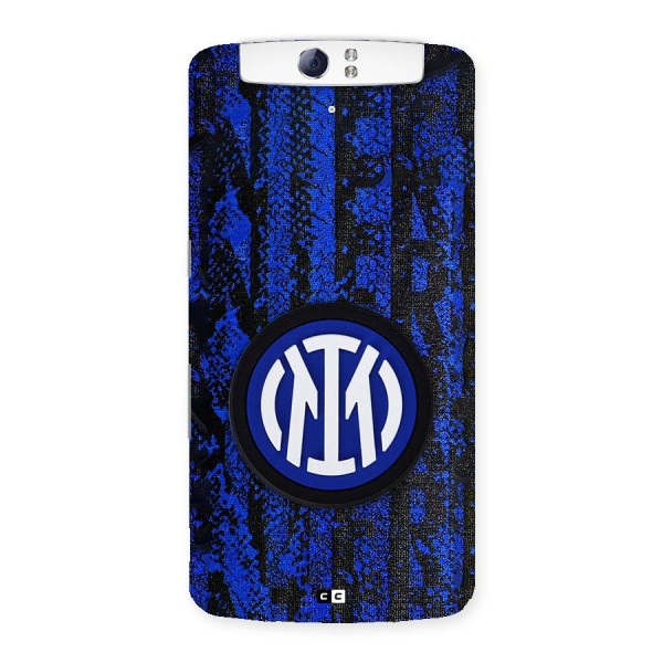 Inter Milan Texture Back Case for Oppo N1