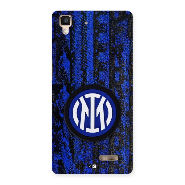 Inter Milan Texture Back Case for Oppo R7