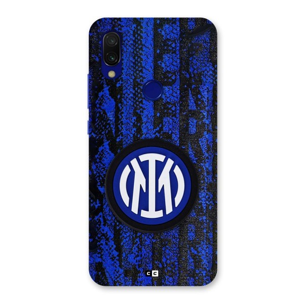 Inter Milan Texture Back Case for Redmi 7