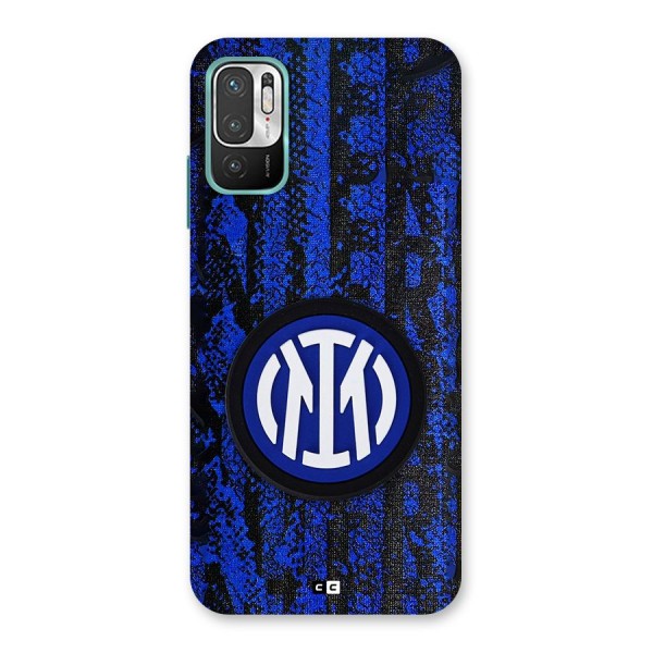 Inter Milan Texture Back Case for Redmi Note 10T 5G
