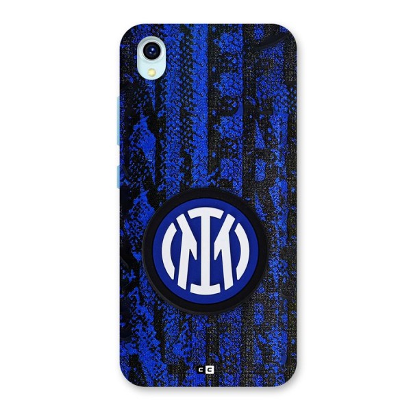 Inter Milan Texture Back Case for Vivo Y1s