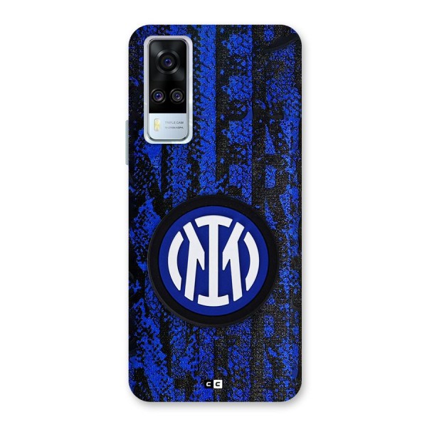 Inter Milan Texture Back Case for Vivo Y51A