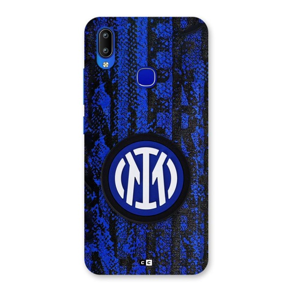 Inter Milan Texture Back Case for Vivo Y91