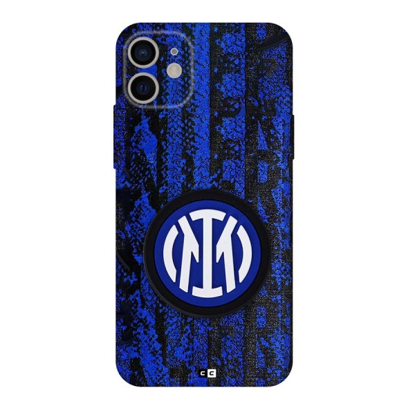 Inter Milan Texture Back Case for iPhone 11