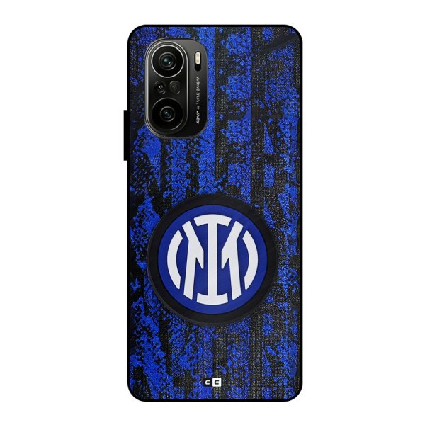Inter Milan Texture Metal Back Case for Mi 11X Pro