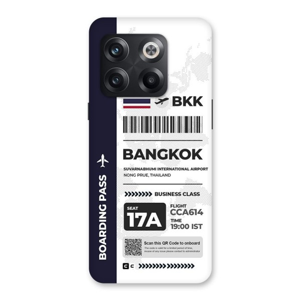 International Boarding Pass Bangkok Back Case for OnePlus 10T