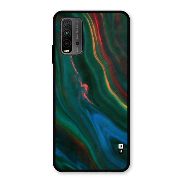 Inverse Marble Metal Back Case for Redmi 9 Power