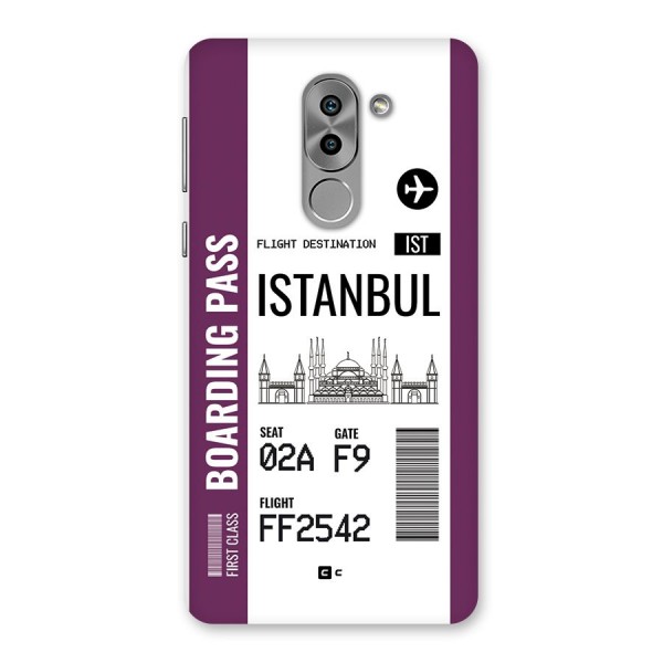 Istanbul Boarding Pass Back Case for Honor 6X