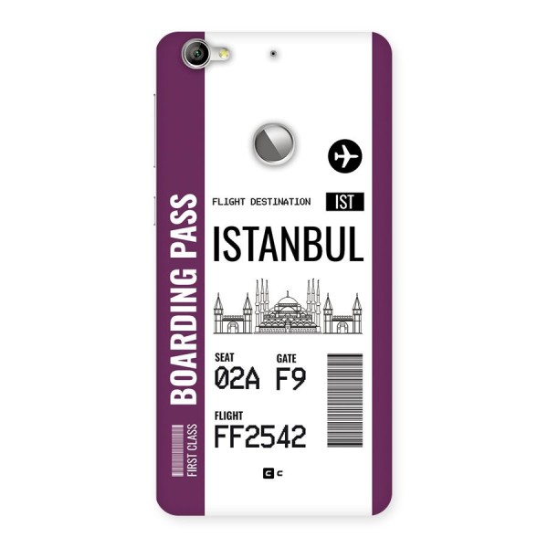 Istanbul Boarding Pass Back Case for Le 1S