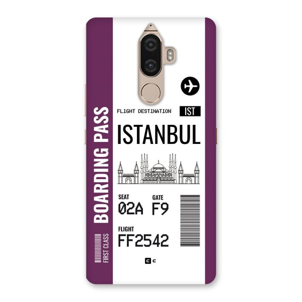 Istanbul Boarding Pass Back Case for Lenovo K8 Note