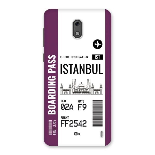 Istanbul Boarding Pass Back Case for Nokia 2