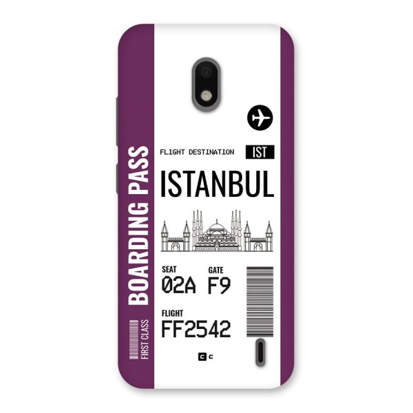 Istanbul Boarding Pass Back Case for Nokia 2.2