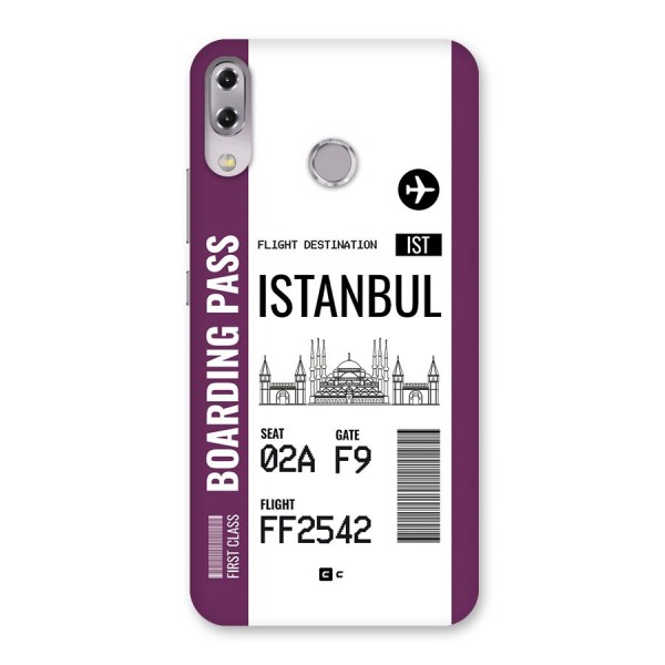 Istanbul Boarding Pass Back Case for Zenfone 5Z