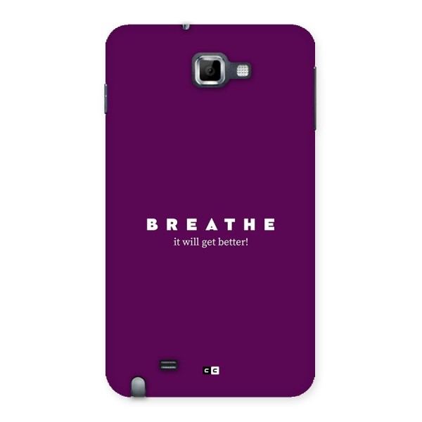 It Will Get Better Back Case for Galaxy Note