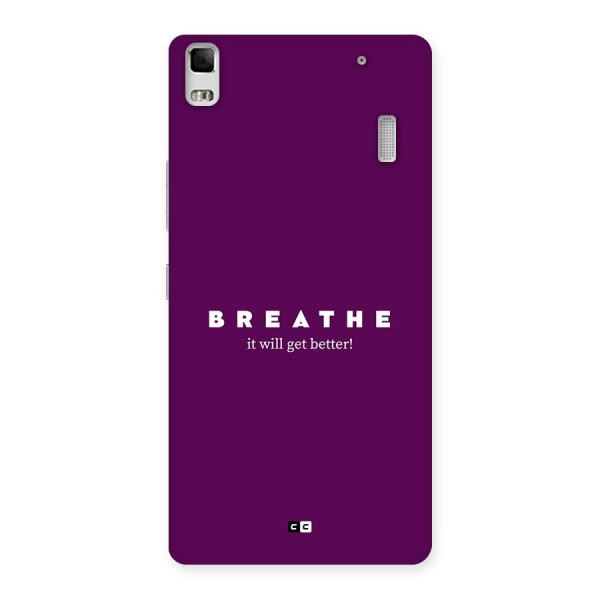It Will Get Better Back Case for Lenovo K3 Note