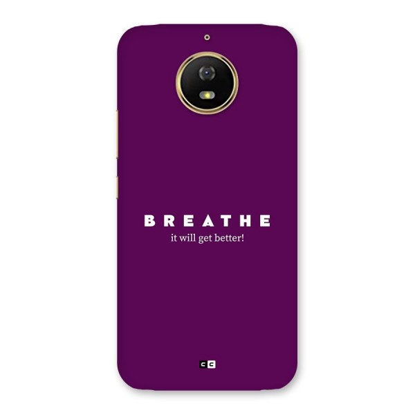 It Will Get Better Back Case for Moto G5s