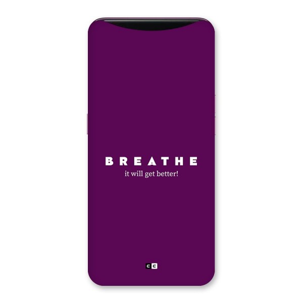 It Will Get Better Back Case for Oppo Find X