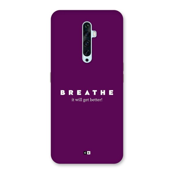 It Will Get Better Back Case for Oppo Reno2 F