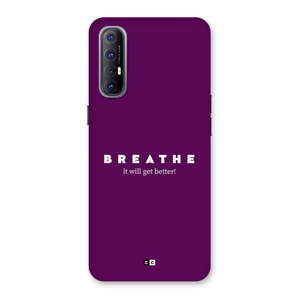 It Will Get Better Back Case for Oppo Reno3 Pro