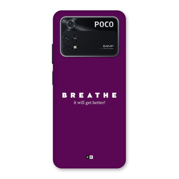 It Will Get Better Back Case for Poco M4 Pro 4G