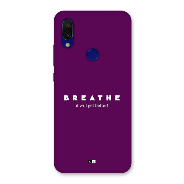 It Will Get Better Back Case for Redmi 7