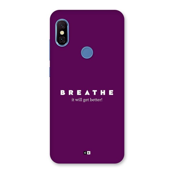 It Will Get Better Back Case for Redmi Note 6 Pro