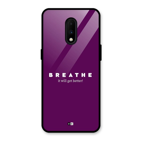 It Will Get Better Glass Back Case for OnePlus 7