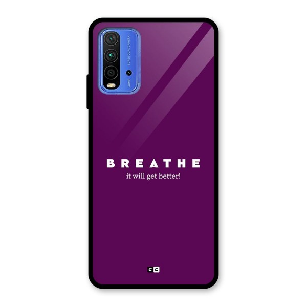 It Will Get Better Glass Back Case for Redmi 9 Power