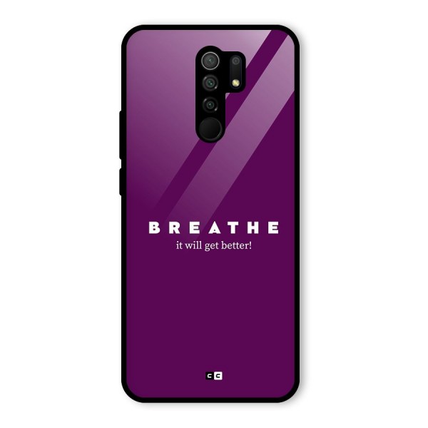 It Will Get Better Glass Back Case for Redmi 9 Prime